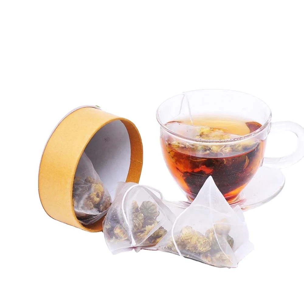 Corn Fiber Pla Tea Bag Biodegradable Eco Teabag Sachets Customized