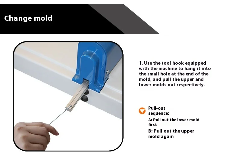 A4 Multifunctional 360mm Crease Punching Machine Single and Double Indentation with Dotted Line Free Switching