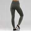 New Seamless Nylon Leggings Hollow out jacquard sand wash to make old scrub craft fitness pants butt lift yoga pants
