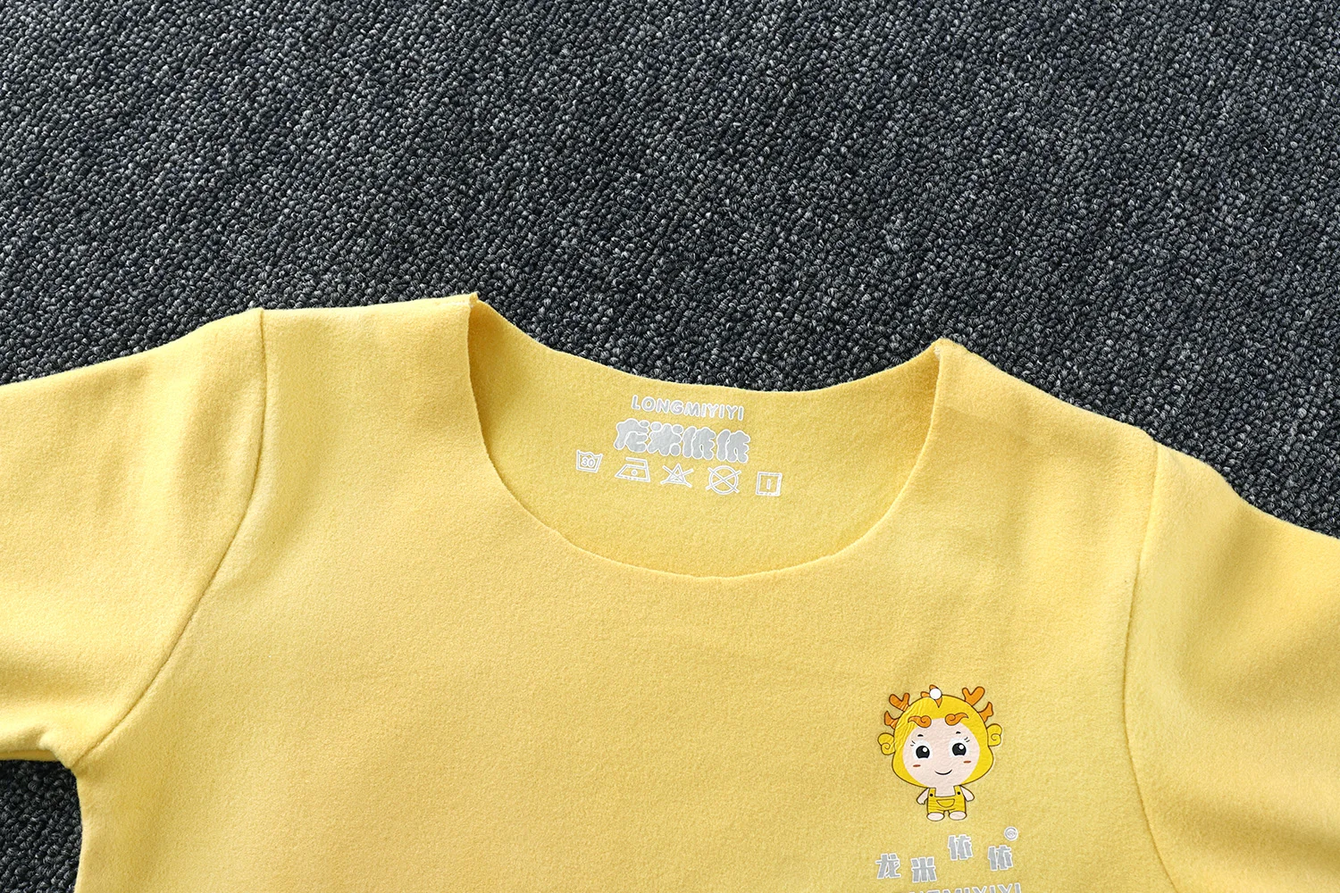 Children's wear autumn new set girls' casual Velvet Pants long sleeve two piece set