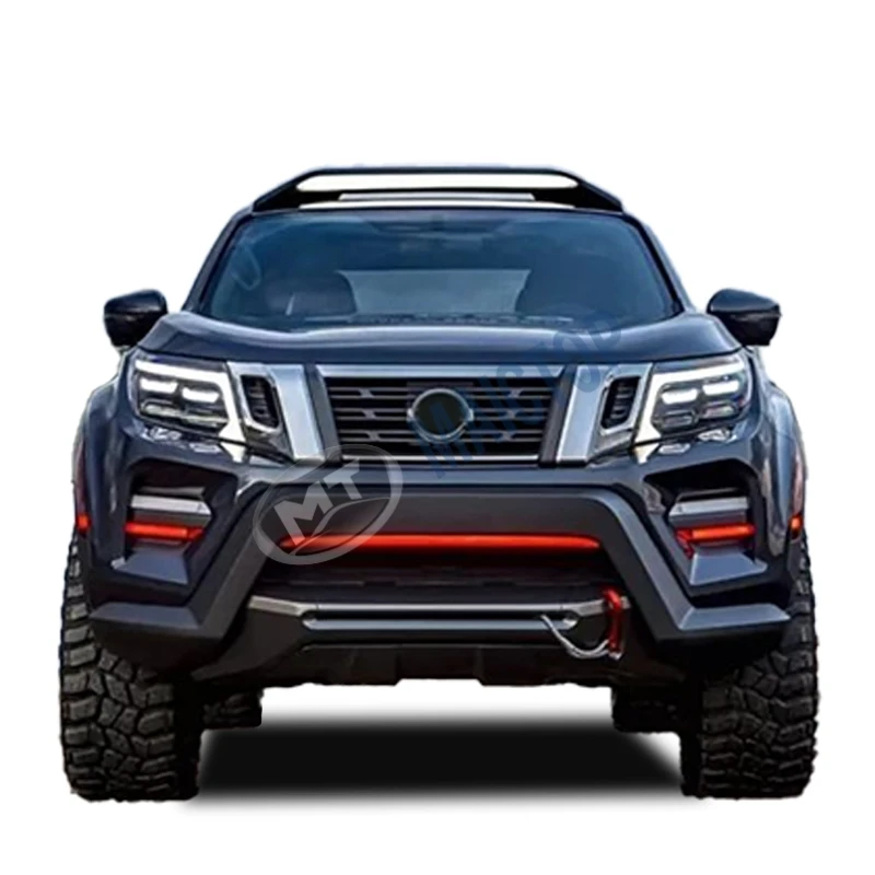 Maictop Car Accessories Facelift Front Bumper Bodykit For Navara Frontier Np300 2021 Upgrade