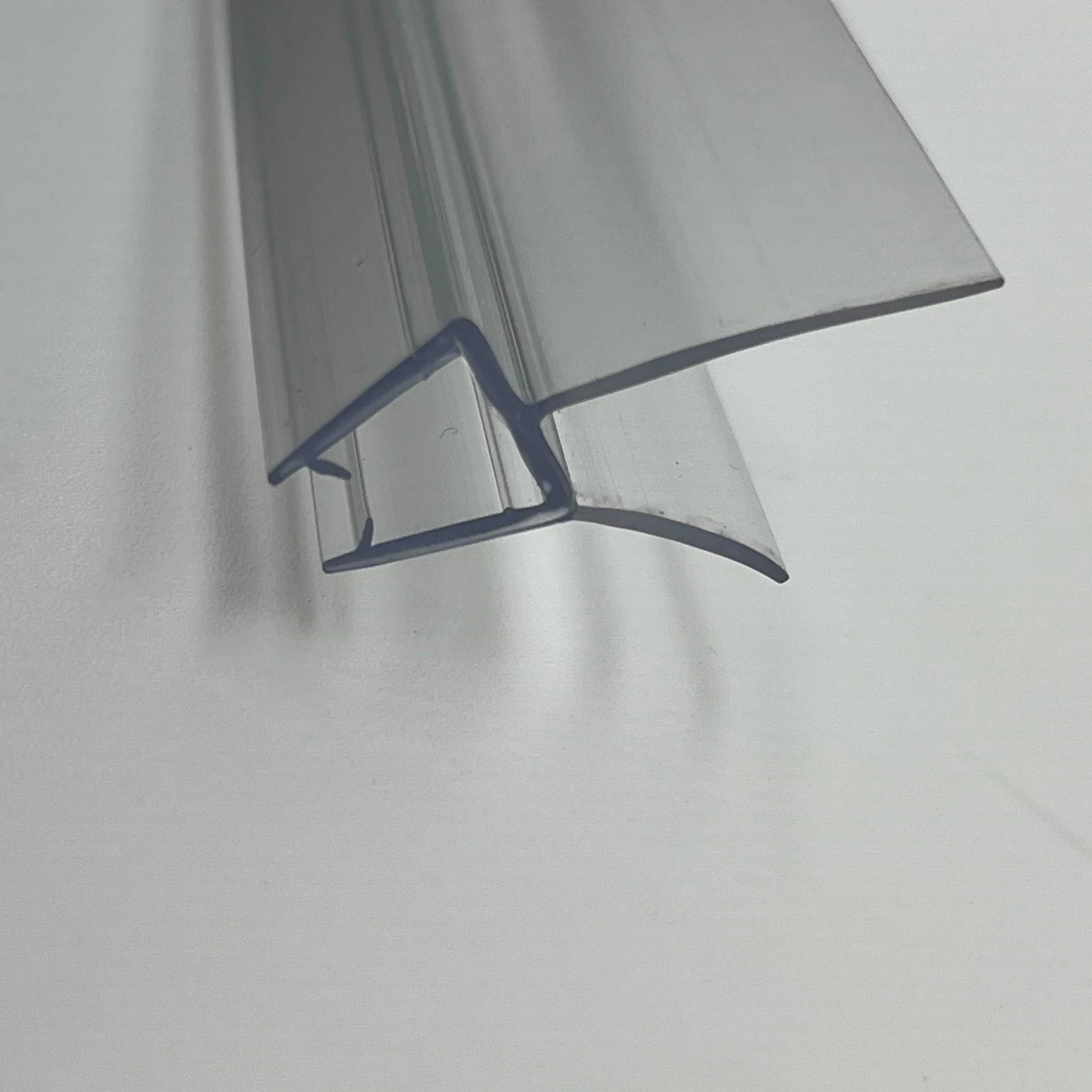 product clear pvc water seals strip for shower screen shower room seal strip flexible extrusion glass door bottom sealing-7