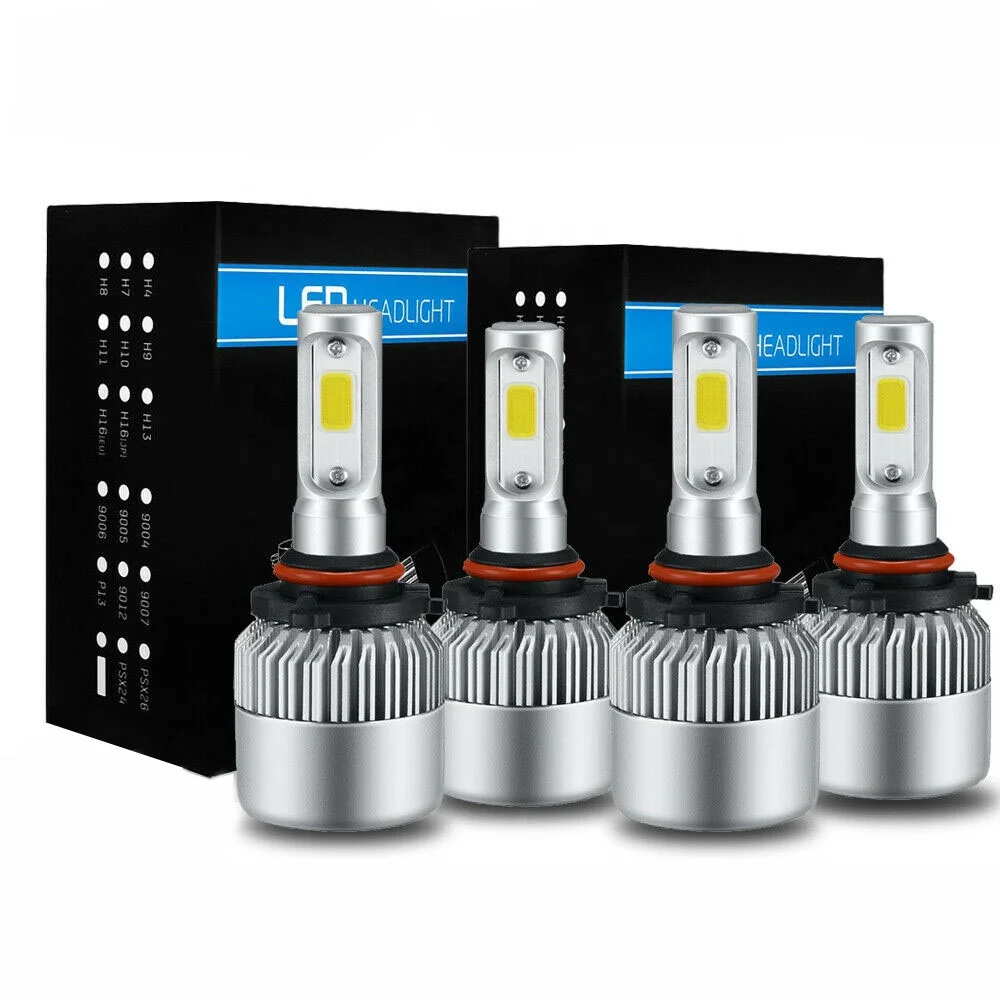 Ultra bright h4 led headlight bulbs led 30w headlight for car 4000lm S2 9006 led headlight