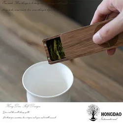 wooden box for tea packing