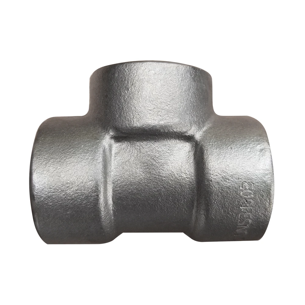 High Pressure Forged Carbon Steel/Stainless Steel Socket Welding Fittings Tee, 3000/6000/9000Lbs
