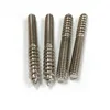 Double Threaded Dowel Wood Screw for Furniture Fixing