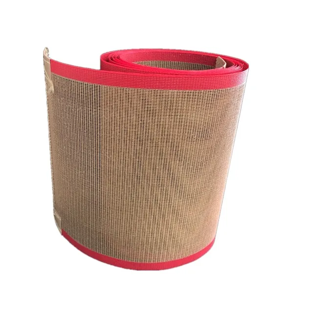 PTFE Teflon Coated Fiber Glass Open Mesh Conveyor Belt