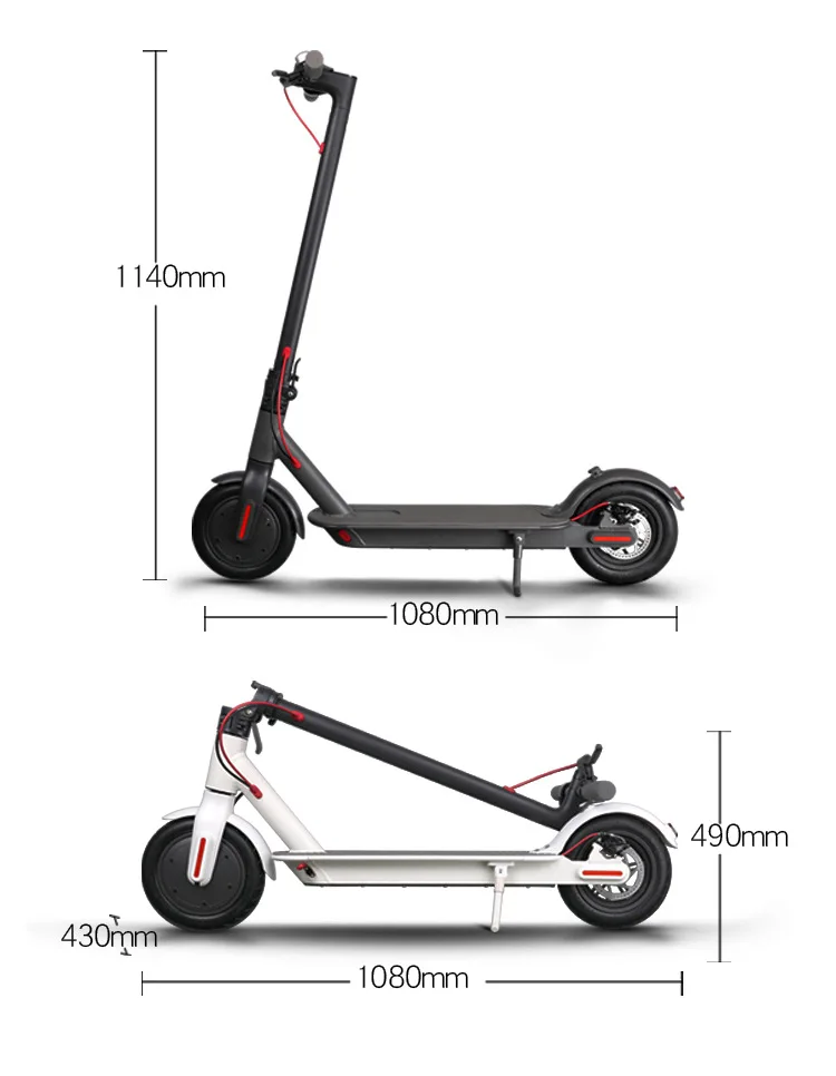 Original 2022 New Arrival Xiao mi M365 Foldable Scoter Electric Scooter For Adult