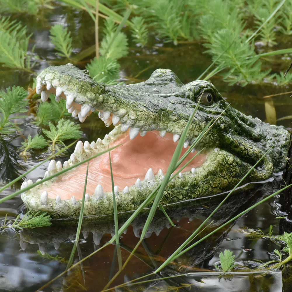Flytec V308 2.4g Crocodile Prank Alligator Head Rc Boat Remote Control