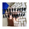 Matte False Nails Full Cover Fake Tips For Nail Extension Press On Nails DIY Manicure Artificial Nail Art Decoration NA0129
