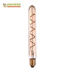 E27 4w warm white Amber T30 Spiral led filament led bulb