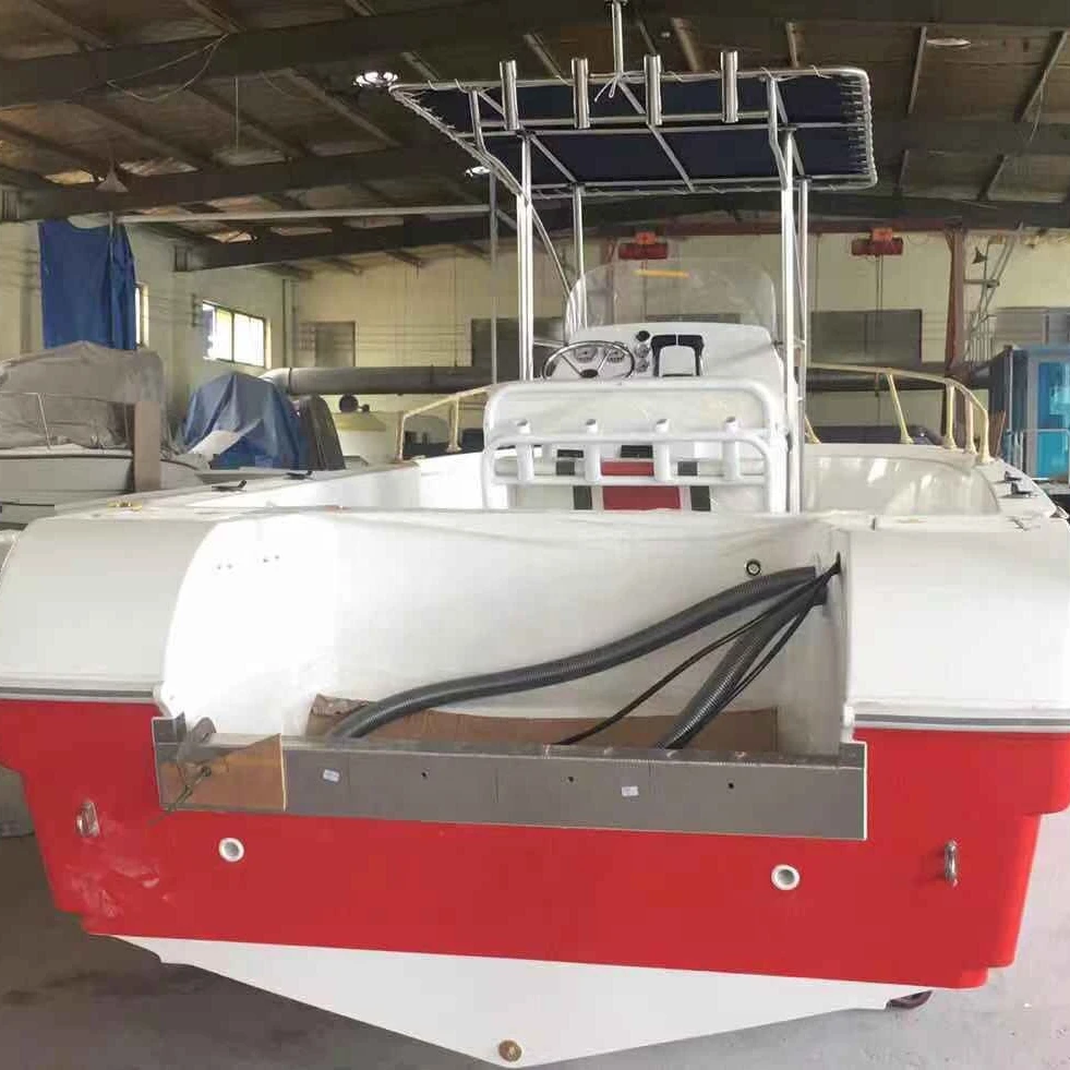 8.50m Sports Yacht Fiberglass Fishing Vessel Center Console Hard Top