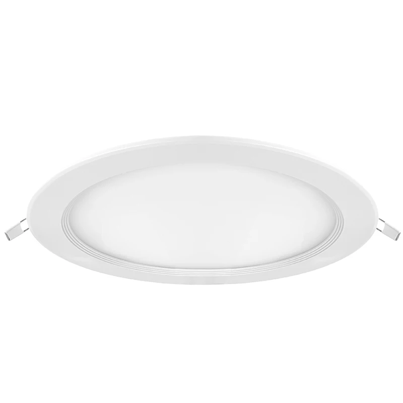 Ultra Thin White Round Shape IP33 15 Watt LED Recessed Ceiling Down Light