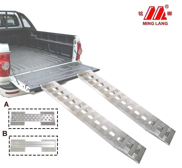 3.6t 2m Heavy Duty Ramp 8000lbs Aluminum Loading Ramp Portable Ramp for ...
