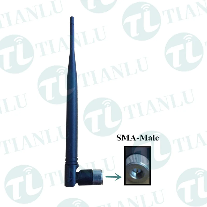 Lora 433/868MHz antenna ,GSM/Wifi/2.4G rubber soft whip antenna for mobile wifi router - ANKUX.COM