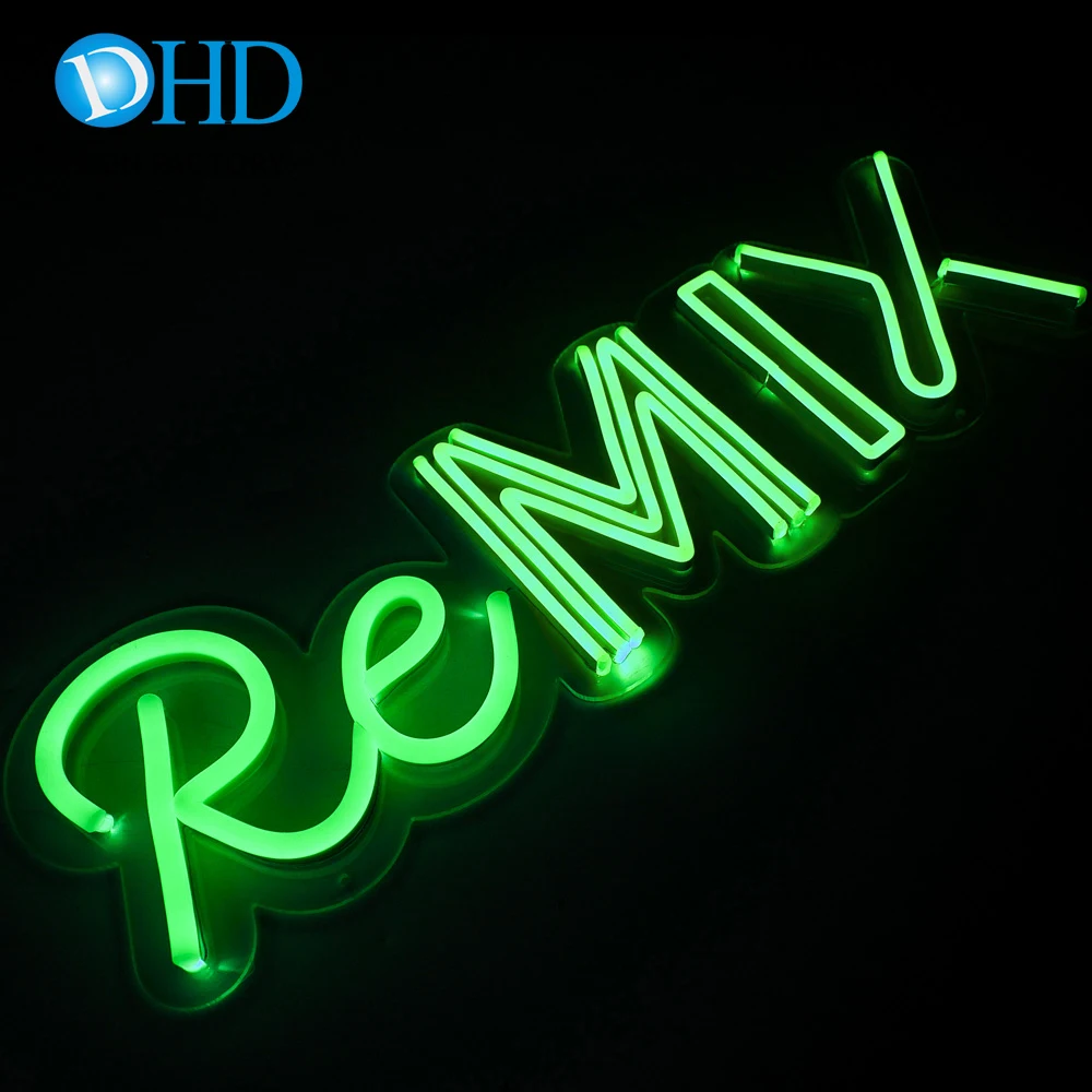 Manufacturer custom easy use colorful neon sign waterproof led open sign for shop