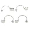 10pair/lot 100% 925 Sterling Silver Earring Hooks Charms High Quality Women Earring Wire Clasps DIY Jewelry Making Accessories