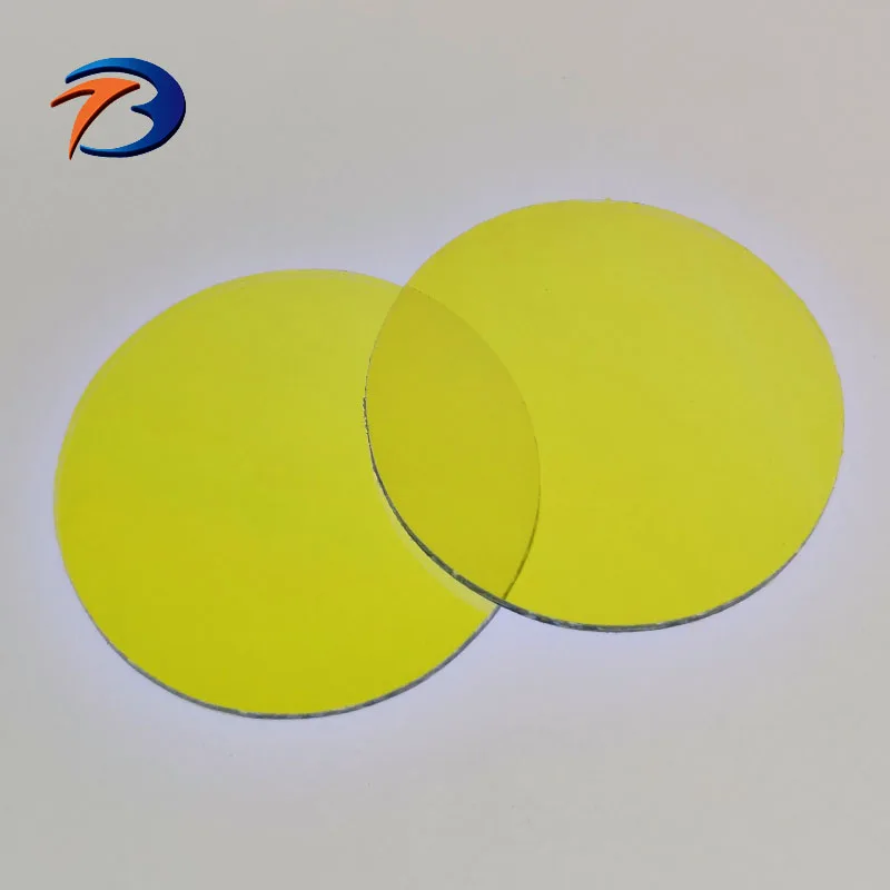 High Quality Optical Longpass Glass Color Filters for Medical Instrument