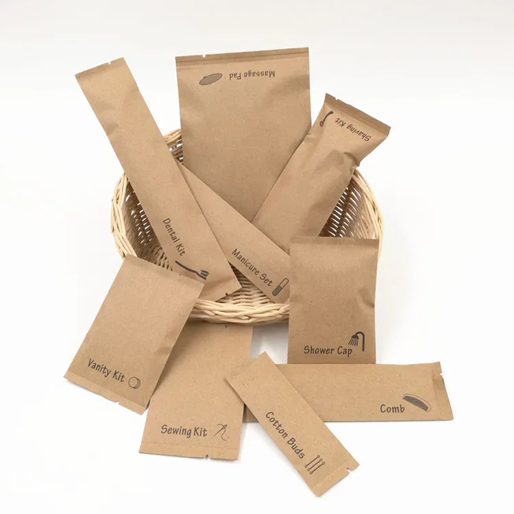 100% plastic free & biodegradable kraft recycled paper packaging for