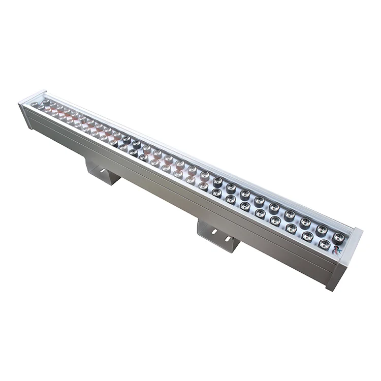 Aluminum alloy ip65  dmx rgbw led wall washer light bar