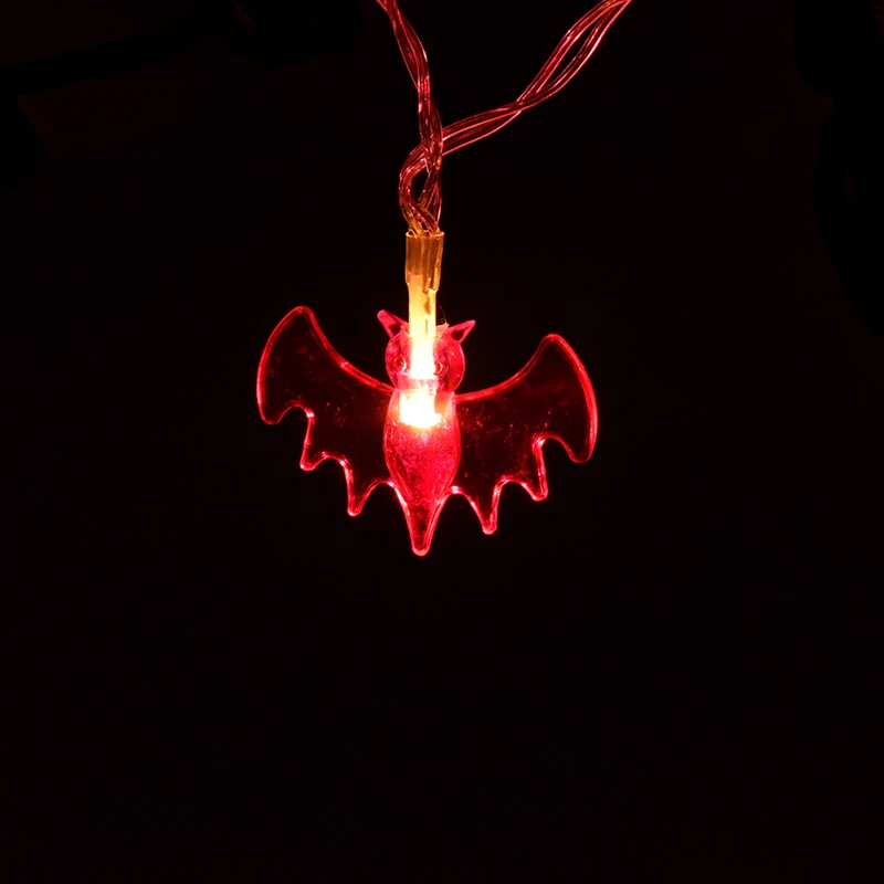 Halloween bats LED String lights up decorate bucket manufacturer