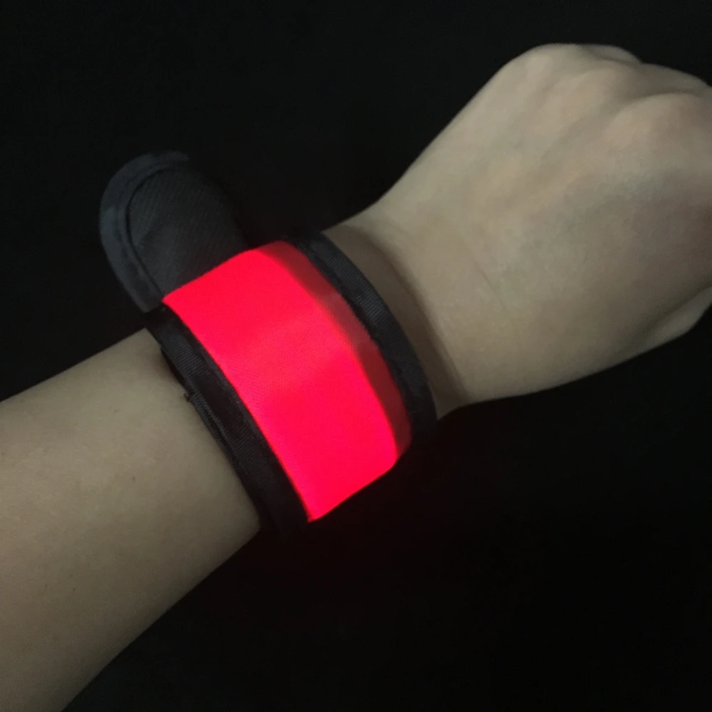 Led Slap Bracelet Lights Glow Band For Running Light Up Led Slap