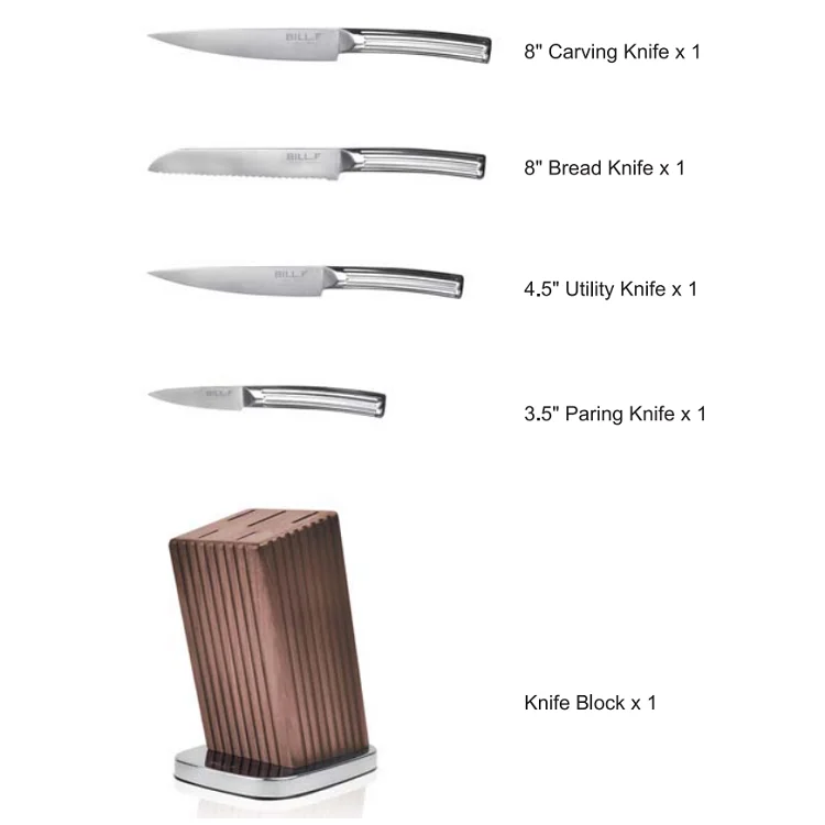 Professional Wood Handle Knife Set Kitchen Knives Kitchen Knife Set