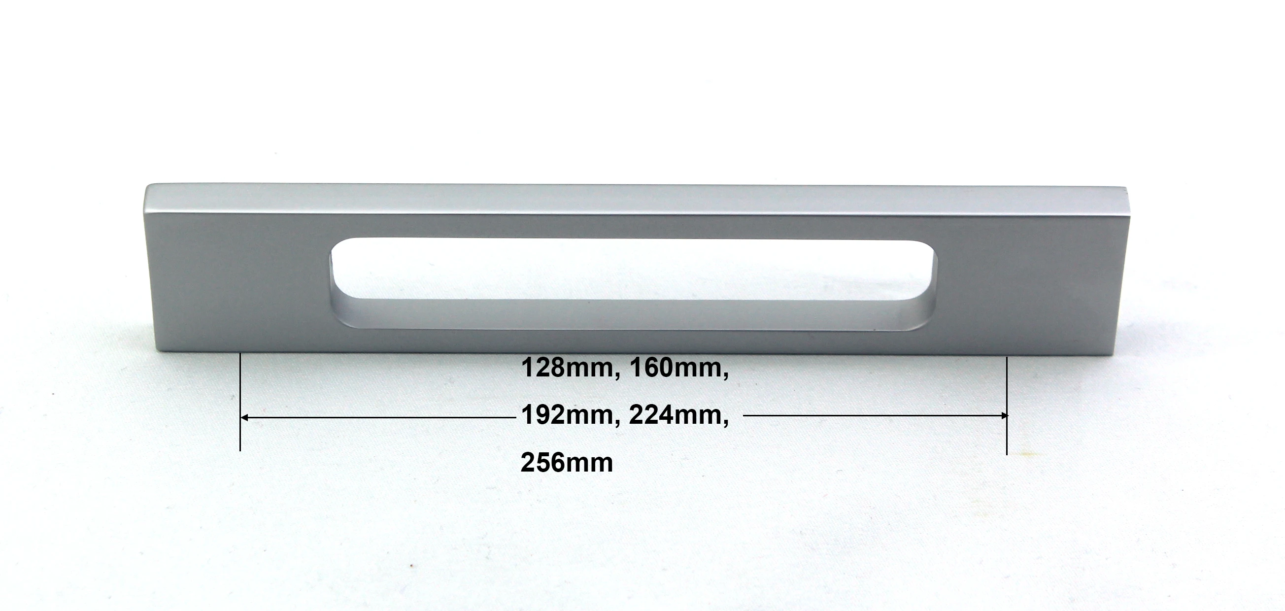 High quality aluminum alloy pull and push kitchen cabinet handles