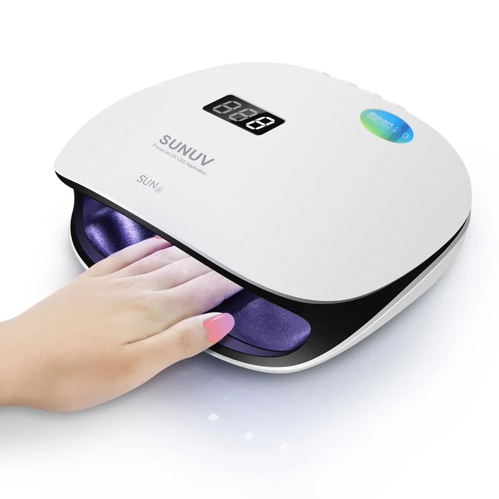 SUNUV Nail Lamp Device SUN4 48W LED UV Nail Lamp Nail Dryer for Gel Polish