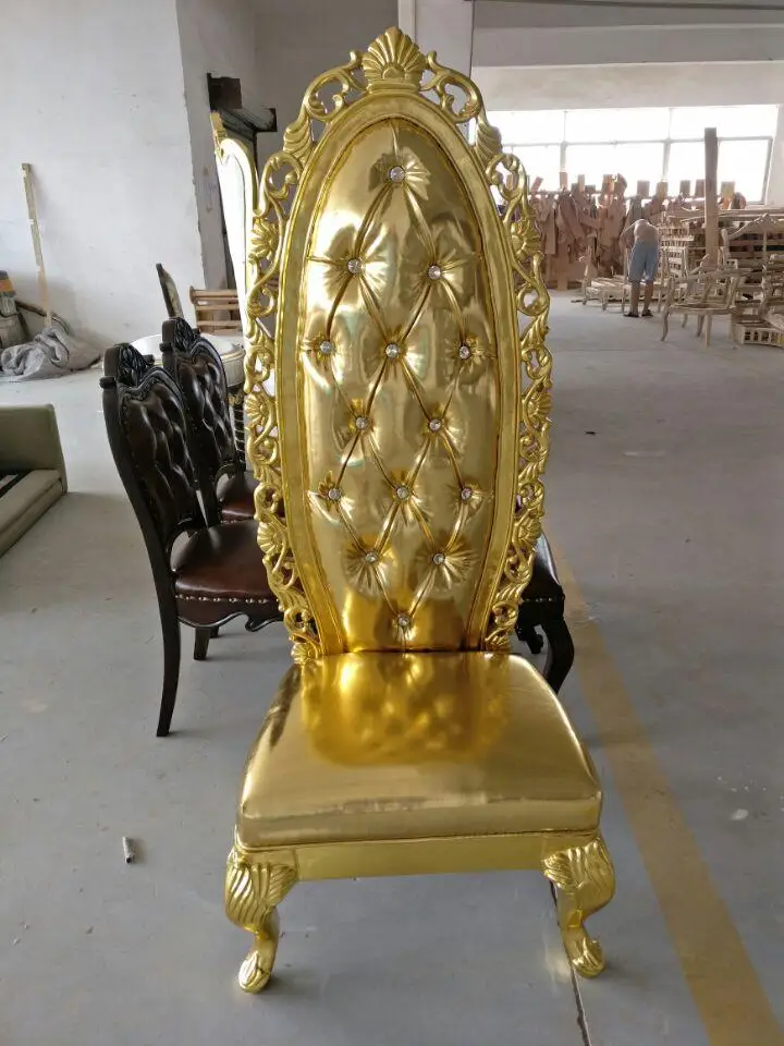 gold rim chairs for sale