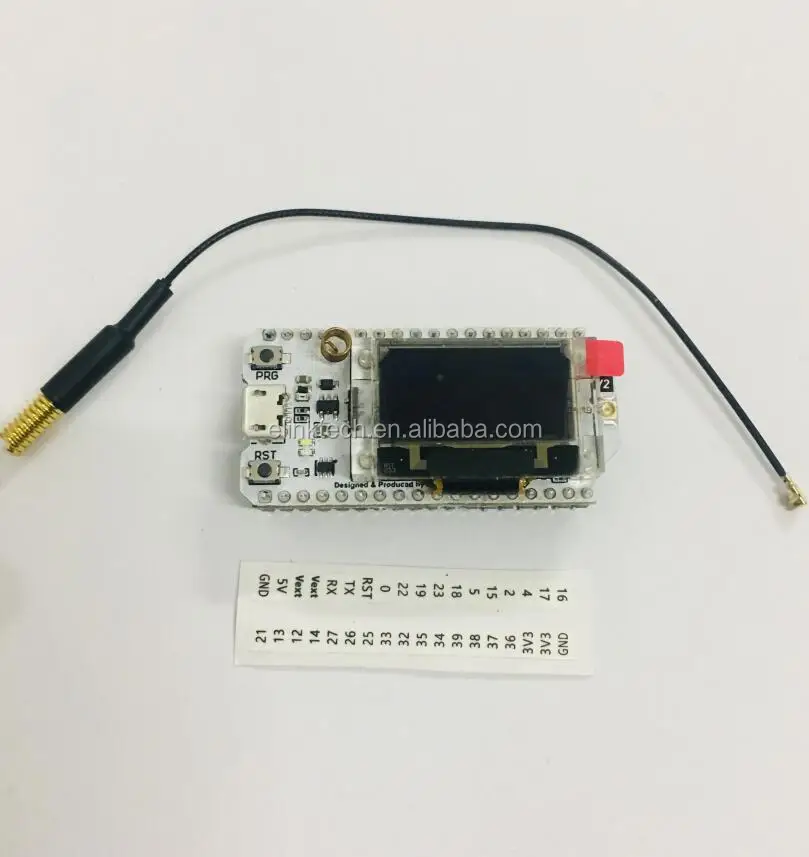 SX1278 LoRa ESP32 0.96 inch Blue OLED Display wireless WIFI Lora Kit 32 Module Internet Development Board 433mhz - ANKUX.COM