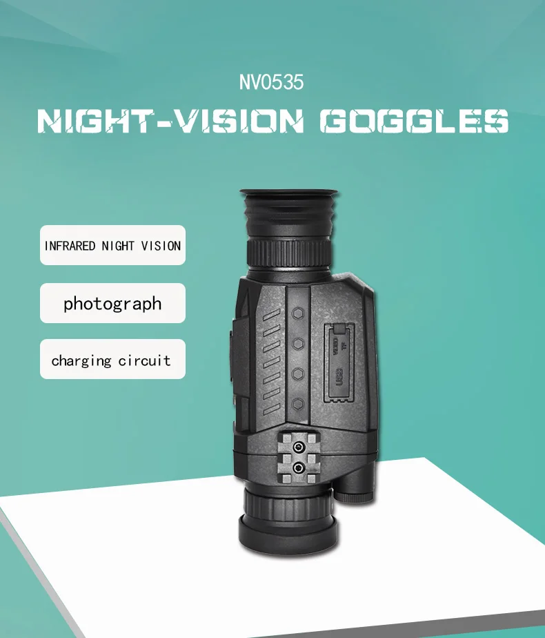 LUGER nv0535 Day &amp; Night Riflescope monocular 3-14x hunting night vision