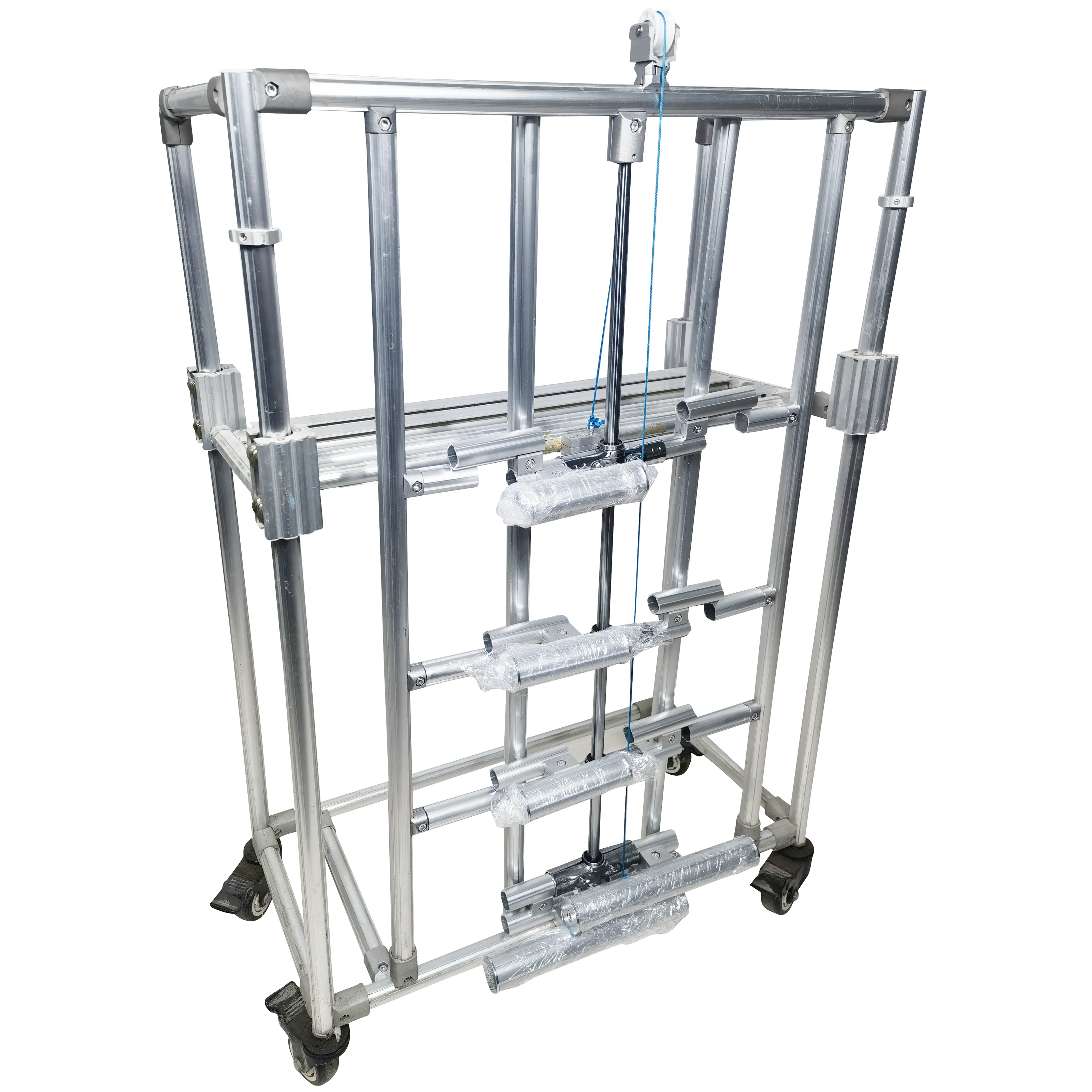 product gravity automatic weight lifting cart lifting spring cart lcia third generation china aluminum alloy lean tube material lifting-17