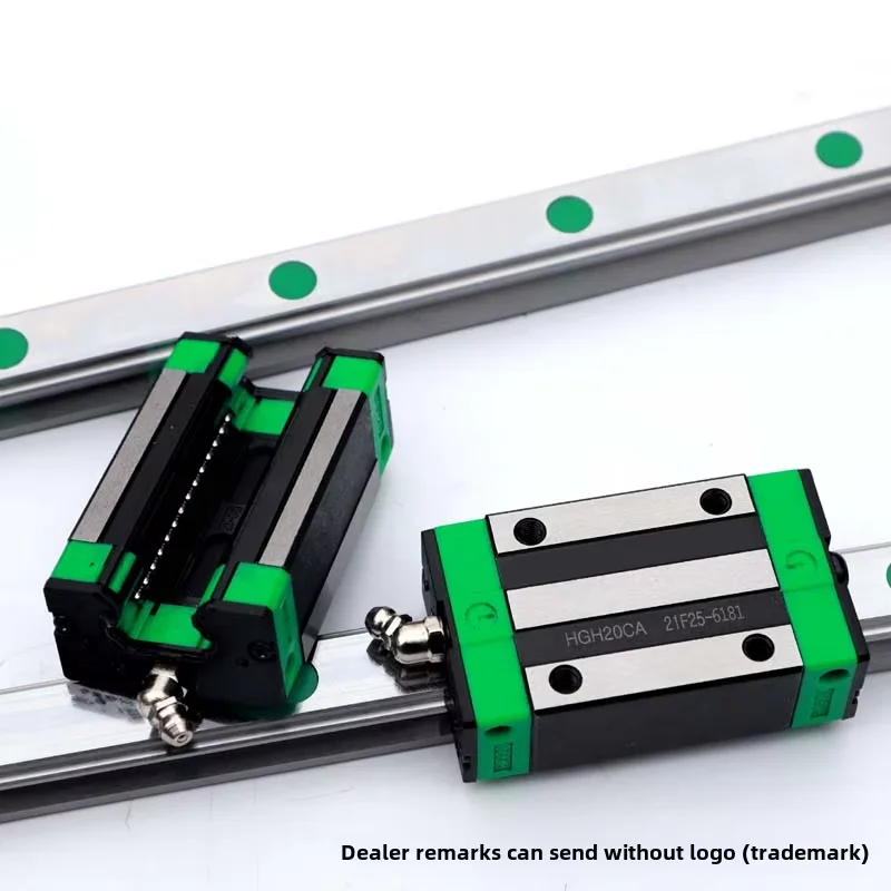 product hgr20 linear guide rail bearing steel square flange 25mm-11