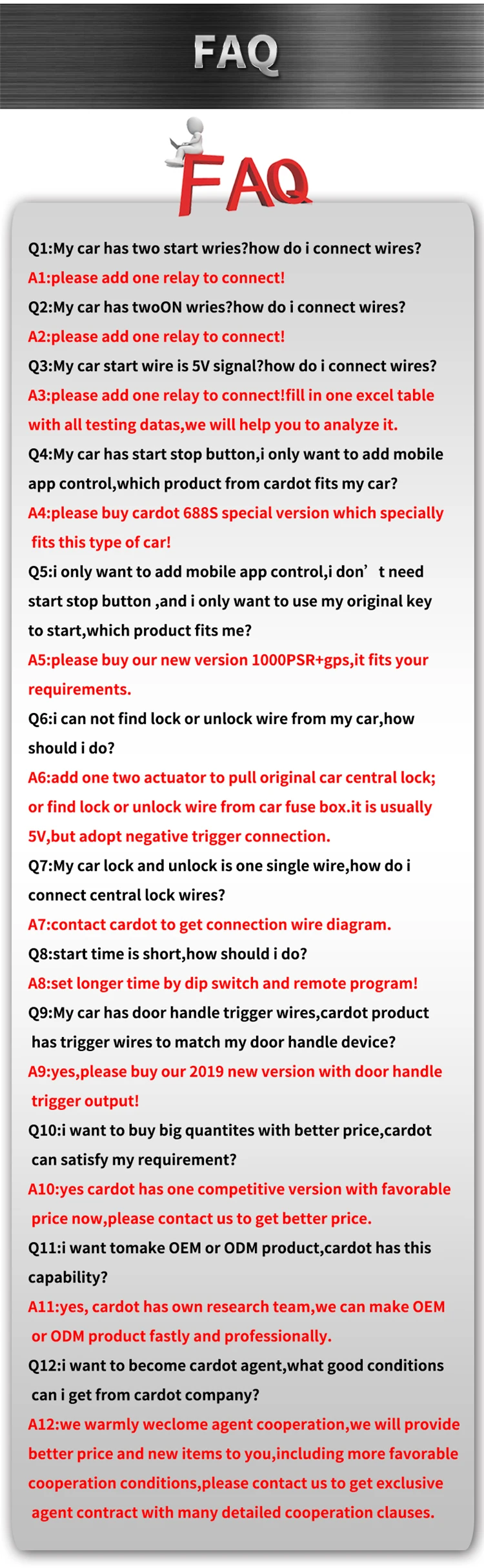 Flash Deal cardot NEW 2G app gps gsm car alarm system passive keyless entry remote  start stop auto alarm 10