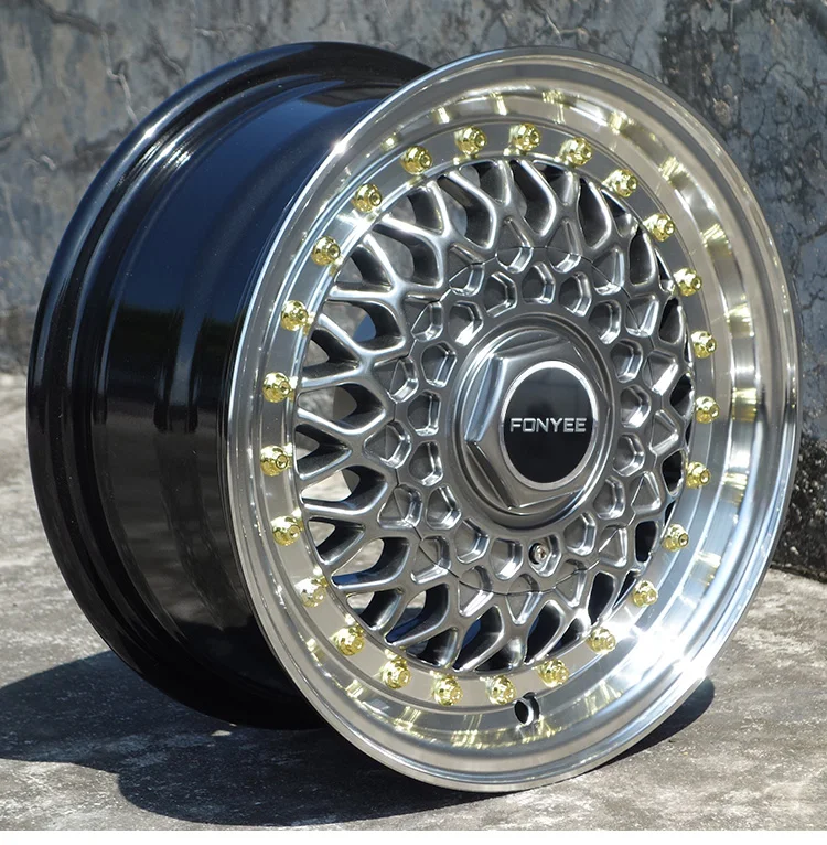 F80135 Guangzhou Fonyee Alloy Car Rims With 4x100/114.3 Size 13 Inch ...