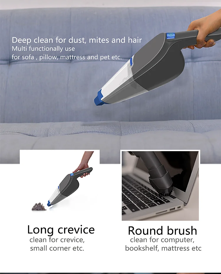 Best Clean Cordless Carpet Cleaner Hand Held Wireless Personal Vacuum
