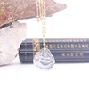 High class clear K9 crystal smiling buddha statue pendant with crystal chain for spiritual presents