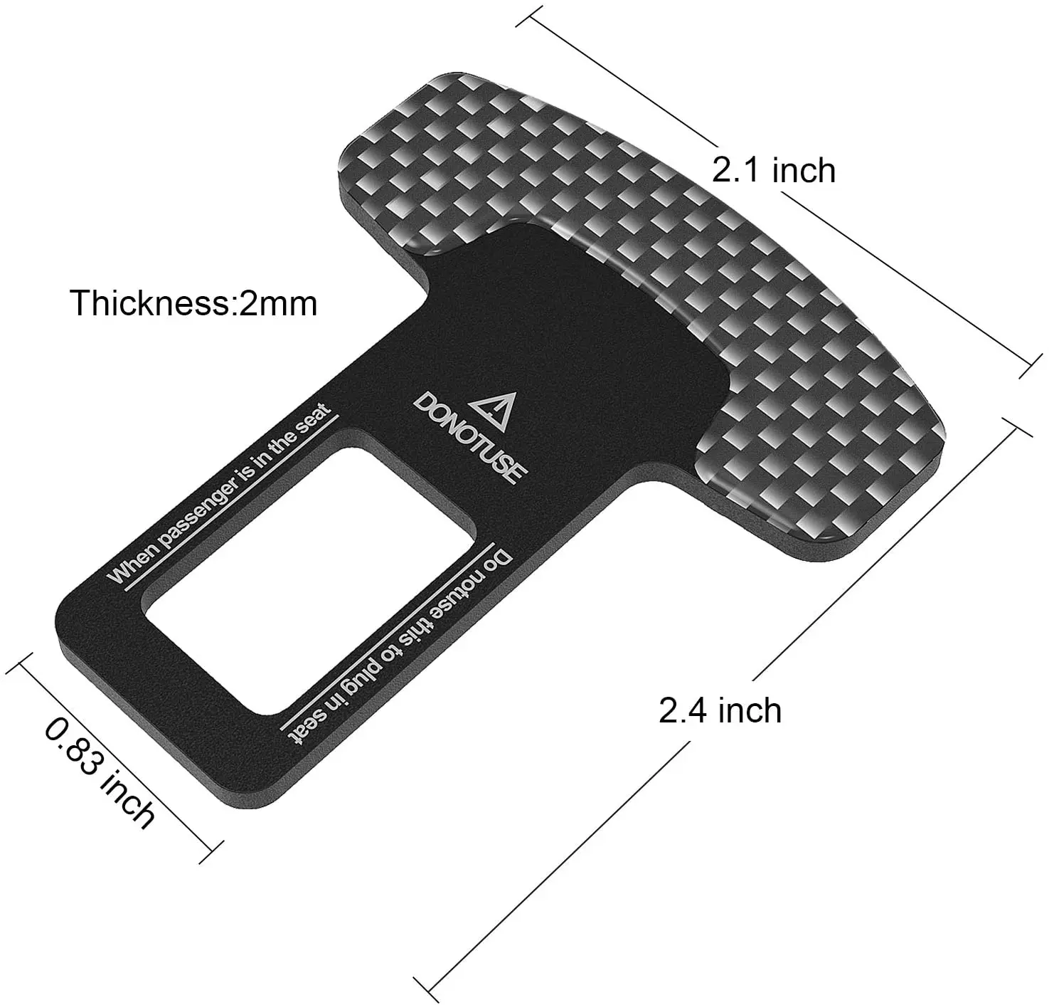 Usd 0.29 Car Seat Belt Alarm Silencer Stopper Buckle Clip Buy