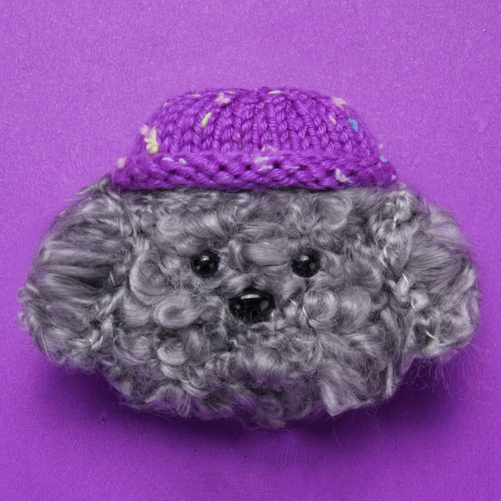 SIKAI Nouvelle mode Hiver Offres Sp&eacute;ciales tricot&eacute; noir nounours peluche housse de protection pour airpods 1 2 3 pro - ANKUX Tech Co., Ltd