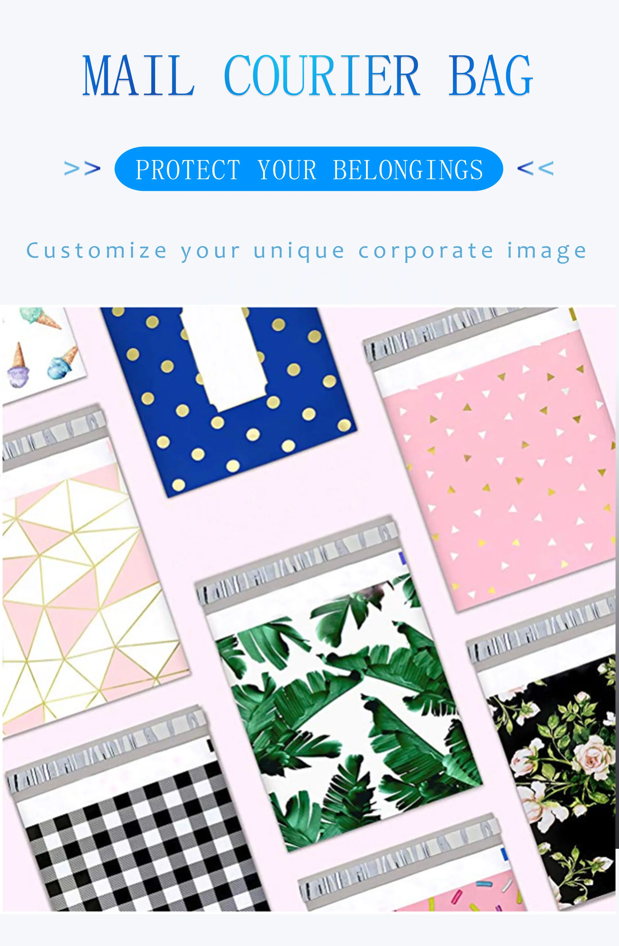 Custom Logo Designs High Quality Ups And Dhl Express Postage Mailers Pe  Bags For Mailing Courier Bags For Shipping Delivery - Buy Bags For  Mailing,Plastic Pink Mailing Bags,Eco Custom Mailing Bags Product