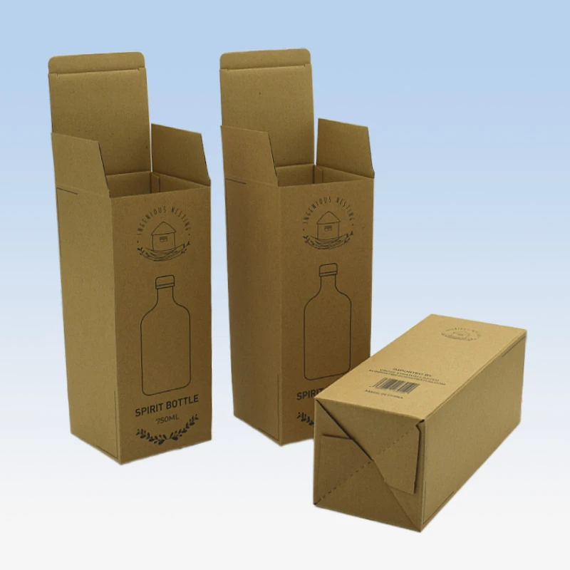 Customized High Hardness E Corrugated 3layer Paper Box,Manufacturing