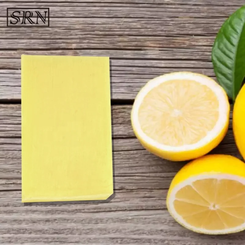 Natural Vegan Skin Lightening Whitening Lemon Hand Made Soap with Private Label