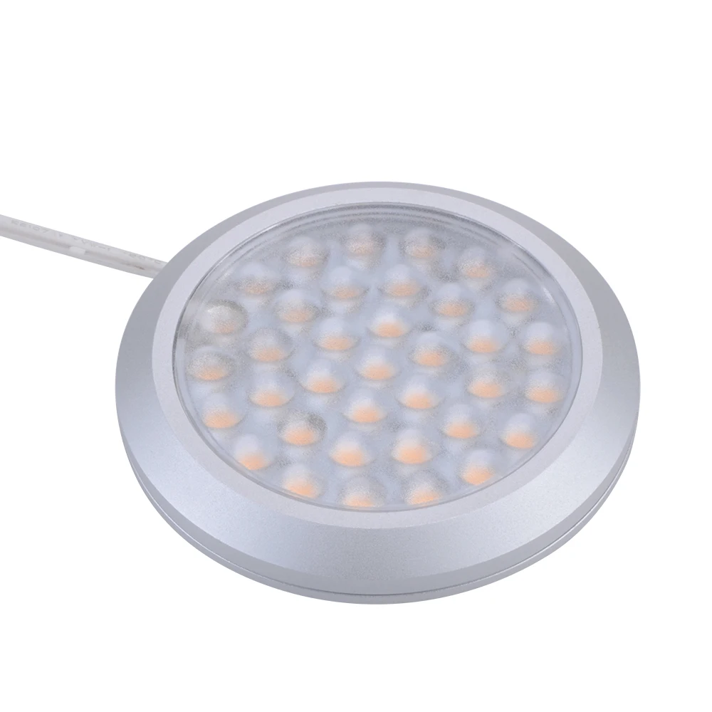 2019 popular Jewelry display lamp 12v dimmable led puck lights
