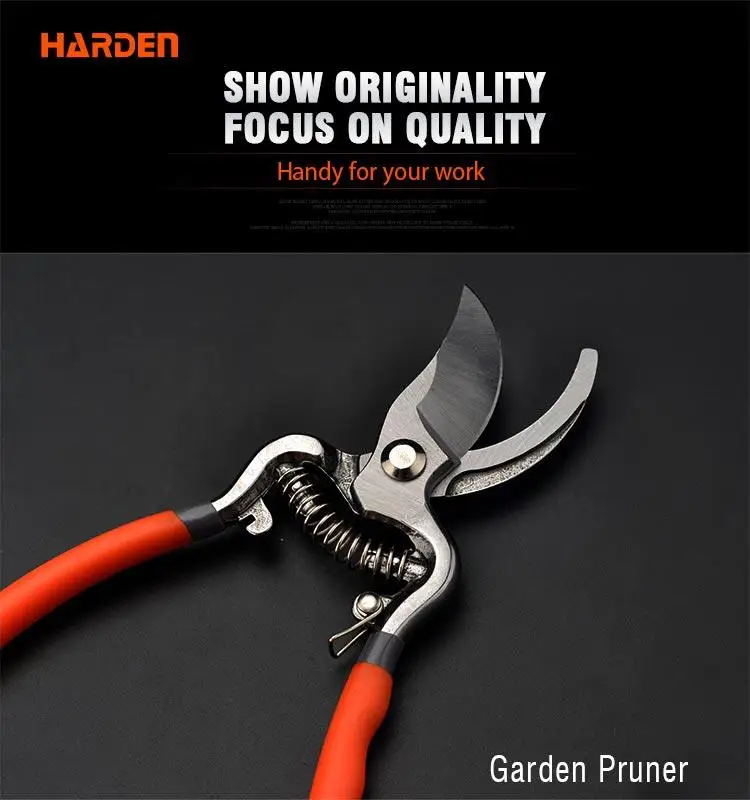 Small Order Available 65Mn Professional Garden Pruner Scissors Shear
