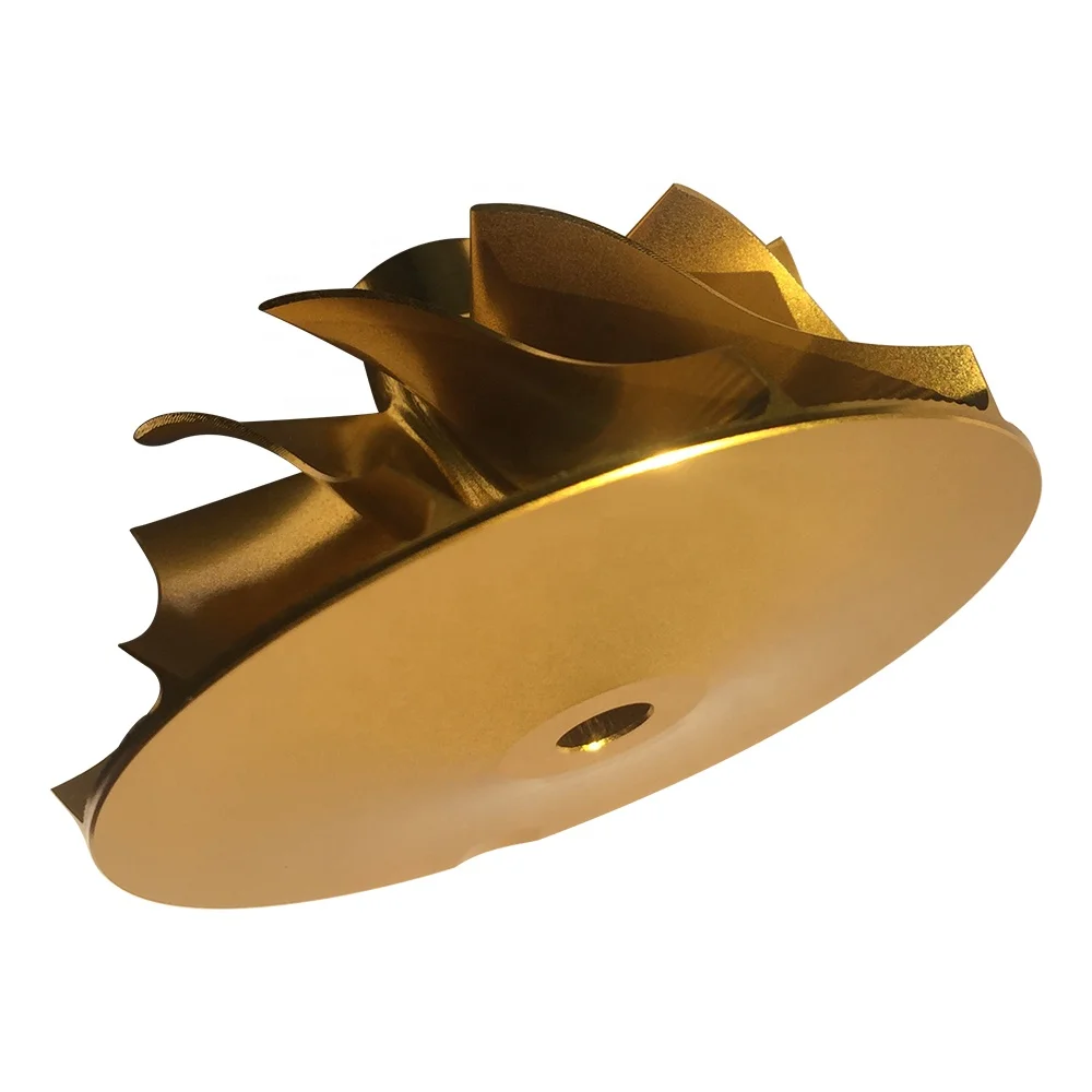 Custom Aluminium Titanium Billet Turbo Compressor Wheel Impeller For