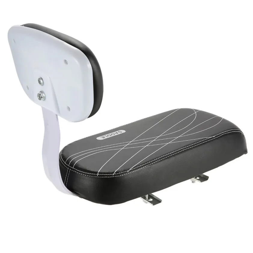 Bike Saddle Bike Child Seat With Back Rest Bicycle Back Seat Mtb