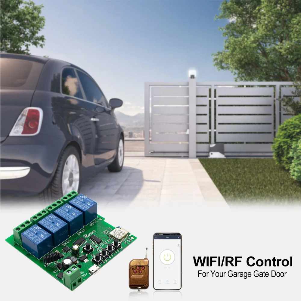 USB DC5V 12V 32V EWeLink Smart Wifi Switch Universal Relay Module 1CH