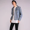 Hot sale Factory price wide waist bomber loose customhydraulic jacks for sale jean jack for man