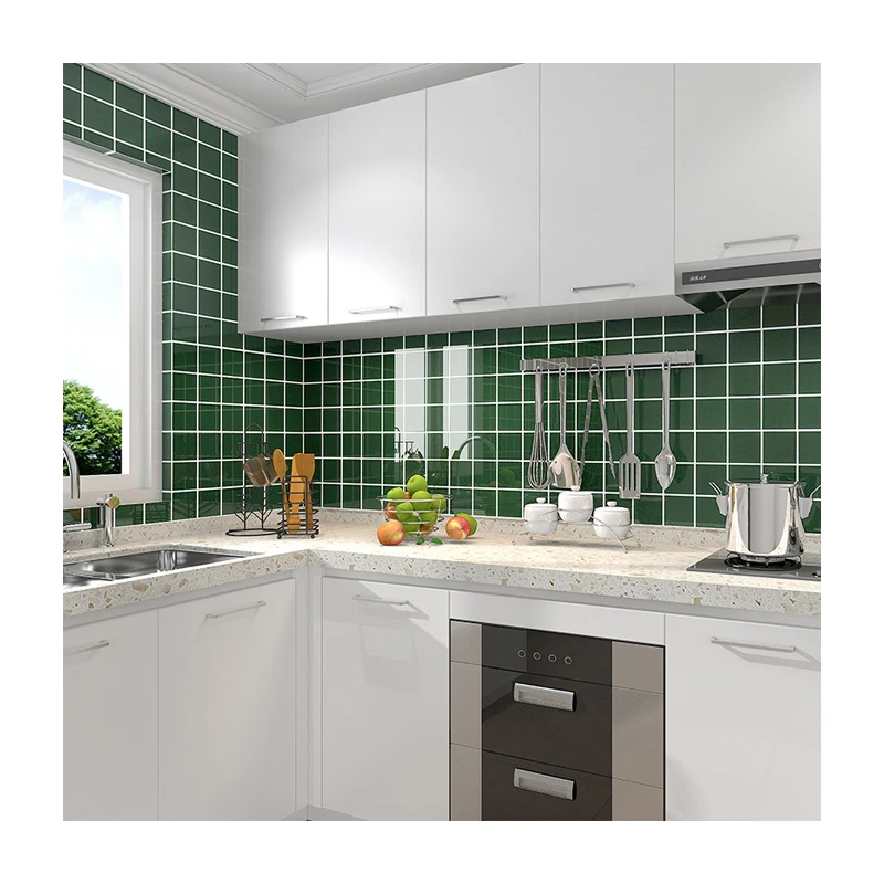 Venta al por mayor azulejos para baño color verde-Compre online los